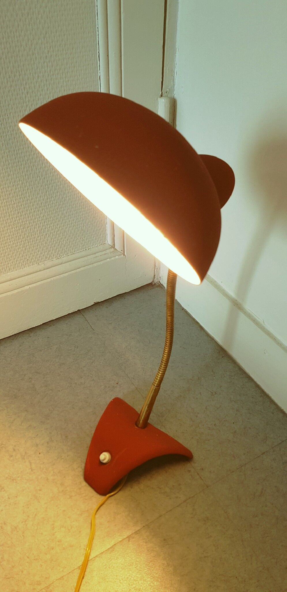 Lampe cocotte 1950 circa