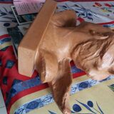 Mermoz terracotta bust R. Pollin