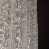 Pair of Murano glass tube pendants by Doria, Germany, 1960s.