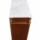 Secretary in Mahogany and Marble Louis XVI late 18th century