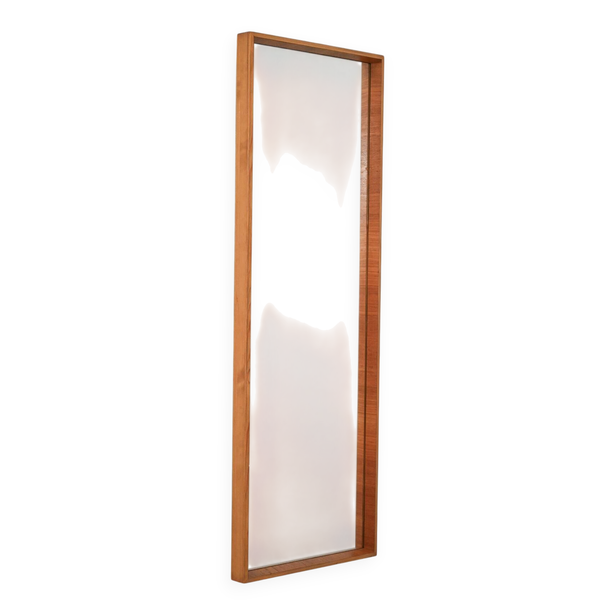 Swedish teak mirror by Arne Wahl Iversen