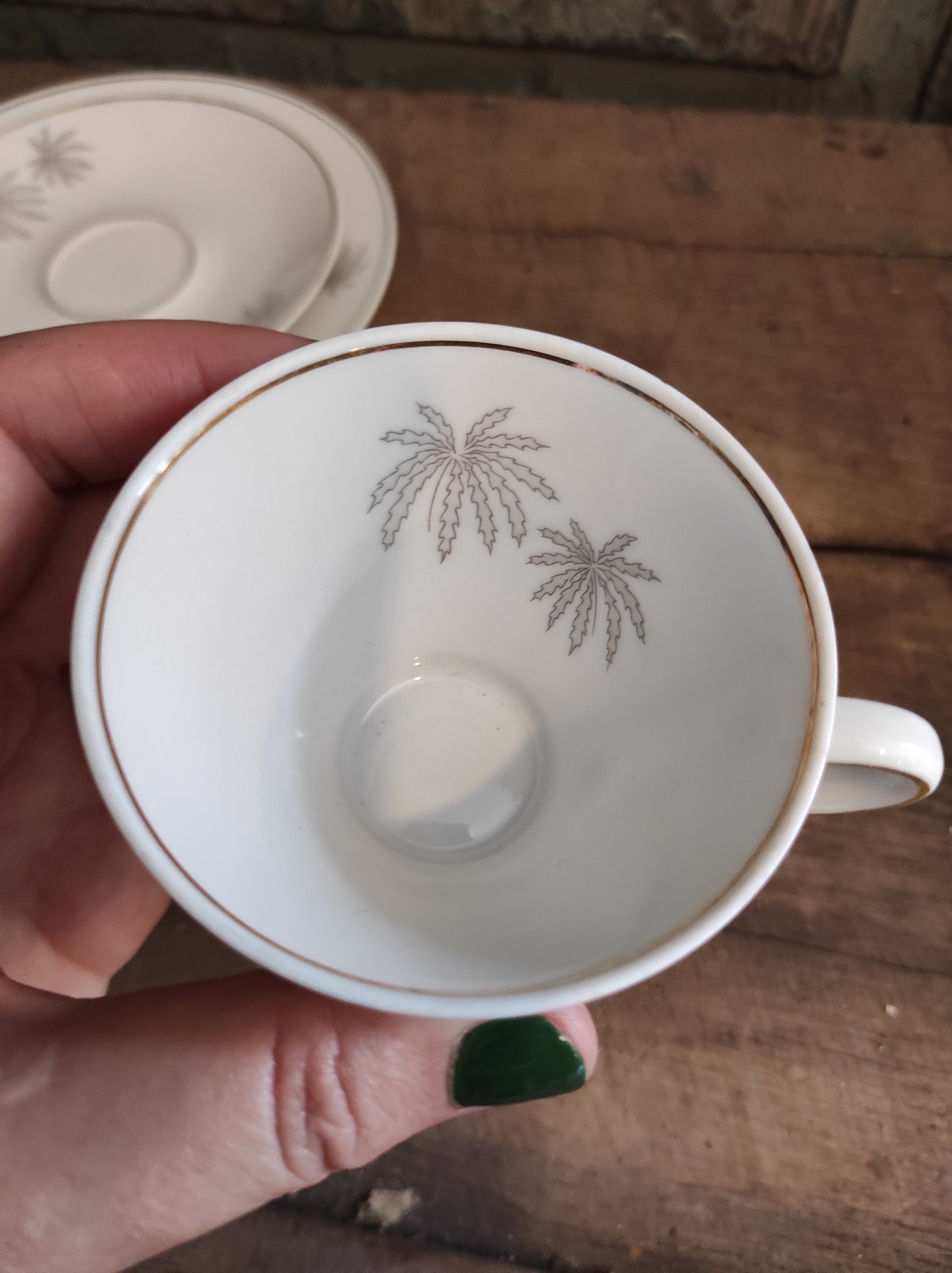 Vintage Mitterteich Bavaria porcelain coffee set
