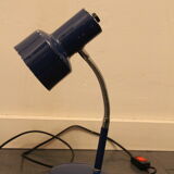 70's petrol blue veb narva desk lamp
