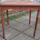 Early 20th century bridge table