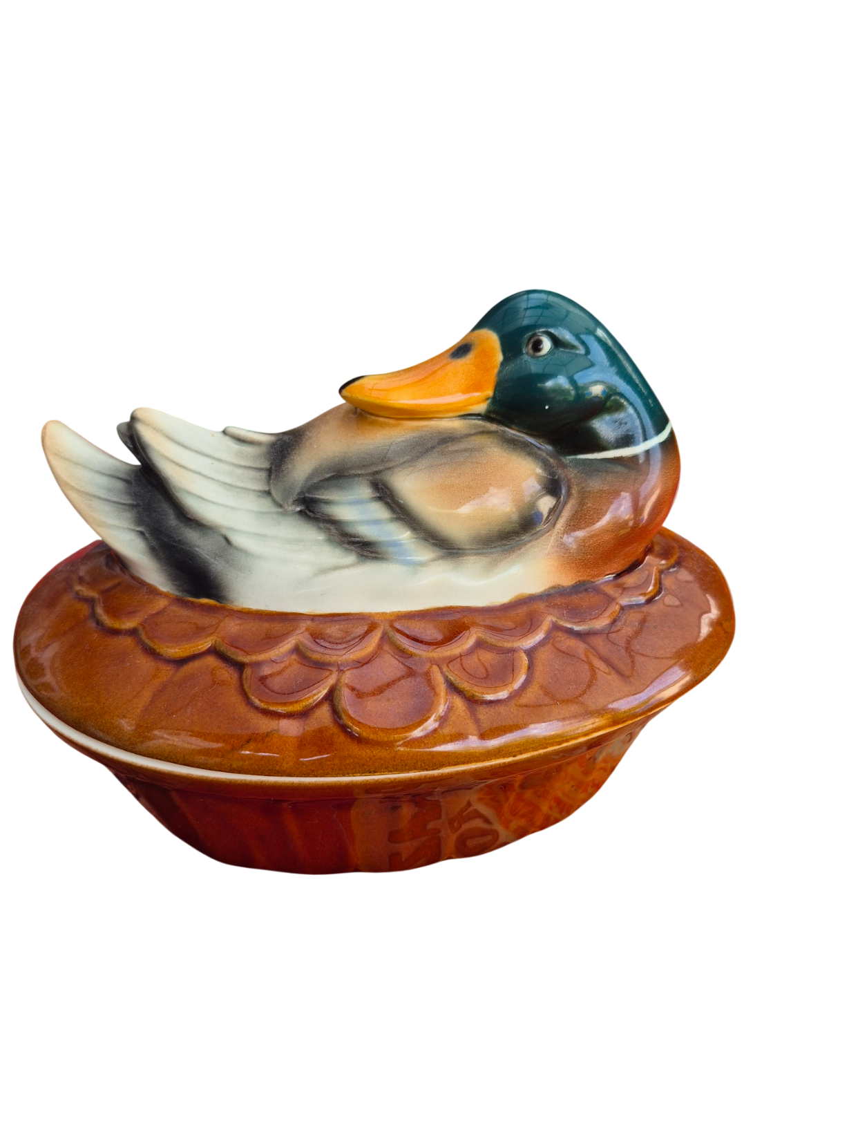 terrine of baked clay duck