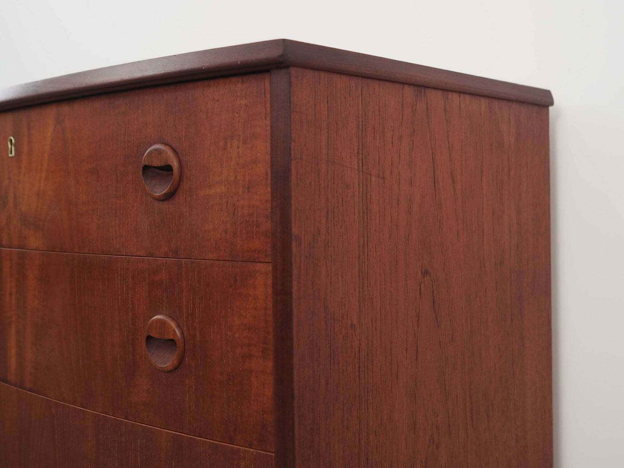 Teak chest of drawers, Danish design, 60s, made in Denmark