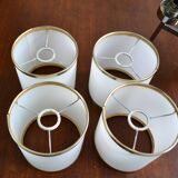 Sciolari 4-light chrome and rhodium lustre from the 1970s.