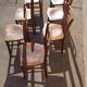 Lot de 9 chaises bistrot Luterma