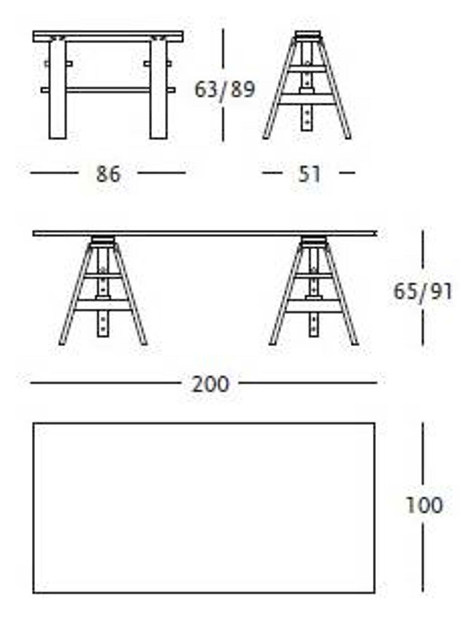 Table Leonardo Zanotta
