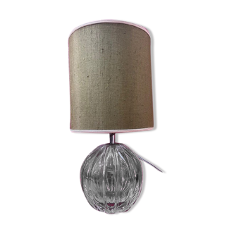 Lampe cristal Daum vintage 1970