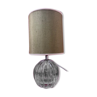 Vintage Daum crystal lamp 1970