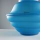 Vintage bowl and saucers VeArt in Murano glass, Italy, 1970s.
