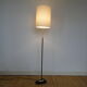 Adjustable vintage floor lamp by lunel 1950 france brass metal