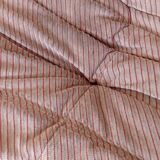 Togo velvet striped sofa