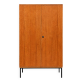 Armoire vintage à 2 portes en bois