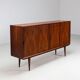 Gunni Omann highboard model 19 in rosewood Omann Jun Denmark 1960