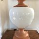 Vintage two-tone ceramic lamp