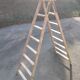 Workshop step stool in wood