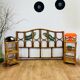 Rattan headboard