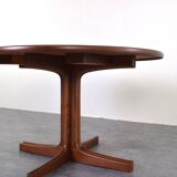 Mid-Century Danish Teak Extendable Dining Table, 1960s.