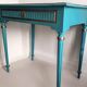 Small Louis XVI blue desk Sarcelles