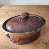 Old terrine in glazed earthenware MIELLE