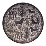 Decorative plate by Stefan Kniat 60s