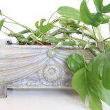 Art deco cast iron planter