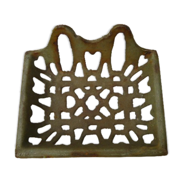 Porte savon en fonte émaillé