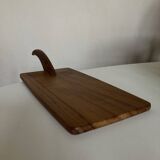 Planche à fromage surf en teck 1960 danois scandinave