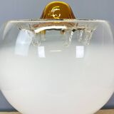 Table Lamp Mazzega, Toni Zuccheri opal glass