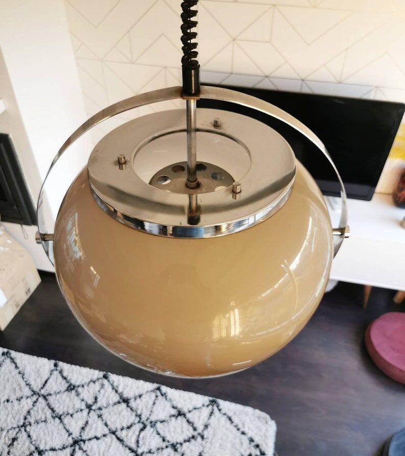 Vintage Italian design pendant lamp, 80s