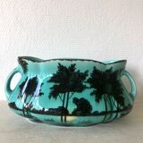 Faience planter from the 30s - Orchies