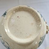 Old earthenware soup tureen