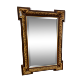 Miroir bois doré 76x109