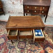Men's dressing table in mahogany stamped period Louis XVI XVIII th century