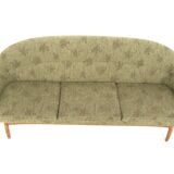 Scandinavian oak sofa, 3 seats, Sweden, 1950