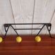 Coat hook 4 yellow balls