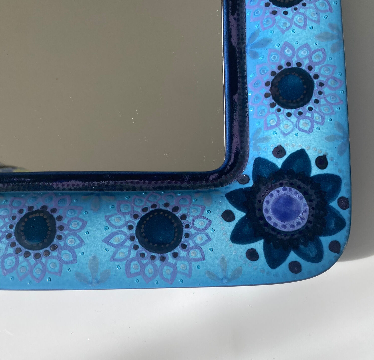 Arabia Finland ceramic mirror