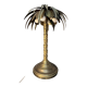 Palm tree lamp  bronze and brass