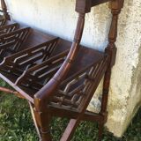 Door magazines / hotel books in mahogany