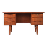 Mid-Century Danish Teak Executive Desk, 1960s.