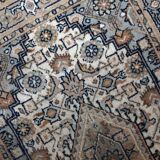 Tapis Vintage Indo-Tabriz en Laine, Années 1970, Élégance Artisanale