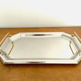 Plateau de service hexagonal en inox