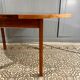 Dining room round table with an extension