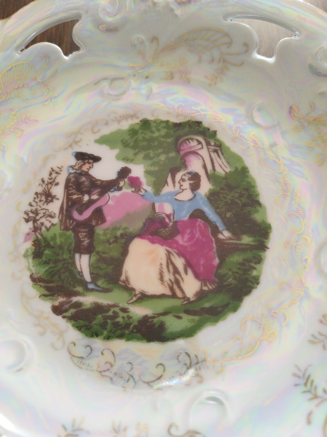 Fragonard plate