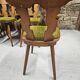 Lot  8 chaises bistrot 1970"