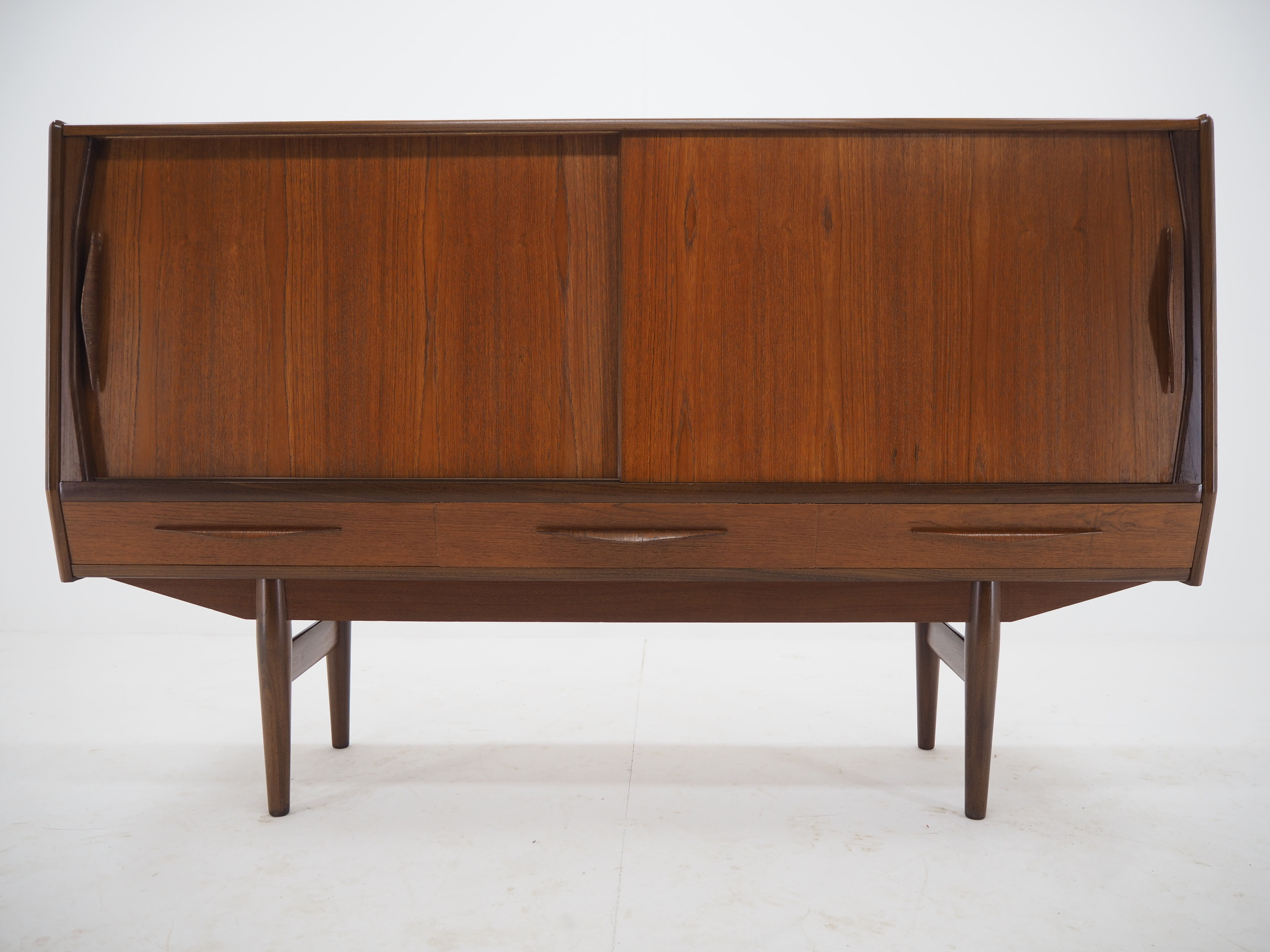 1960s Danish Teak Highboard