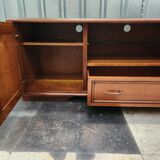 Solid cherry TV stand