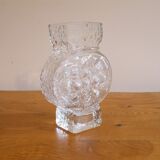 Vintage Finnish glass vase 1970